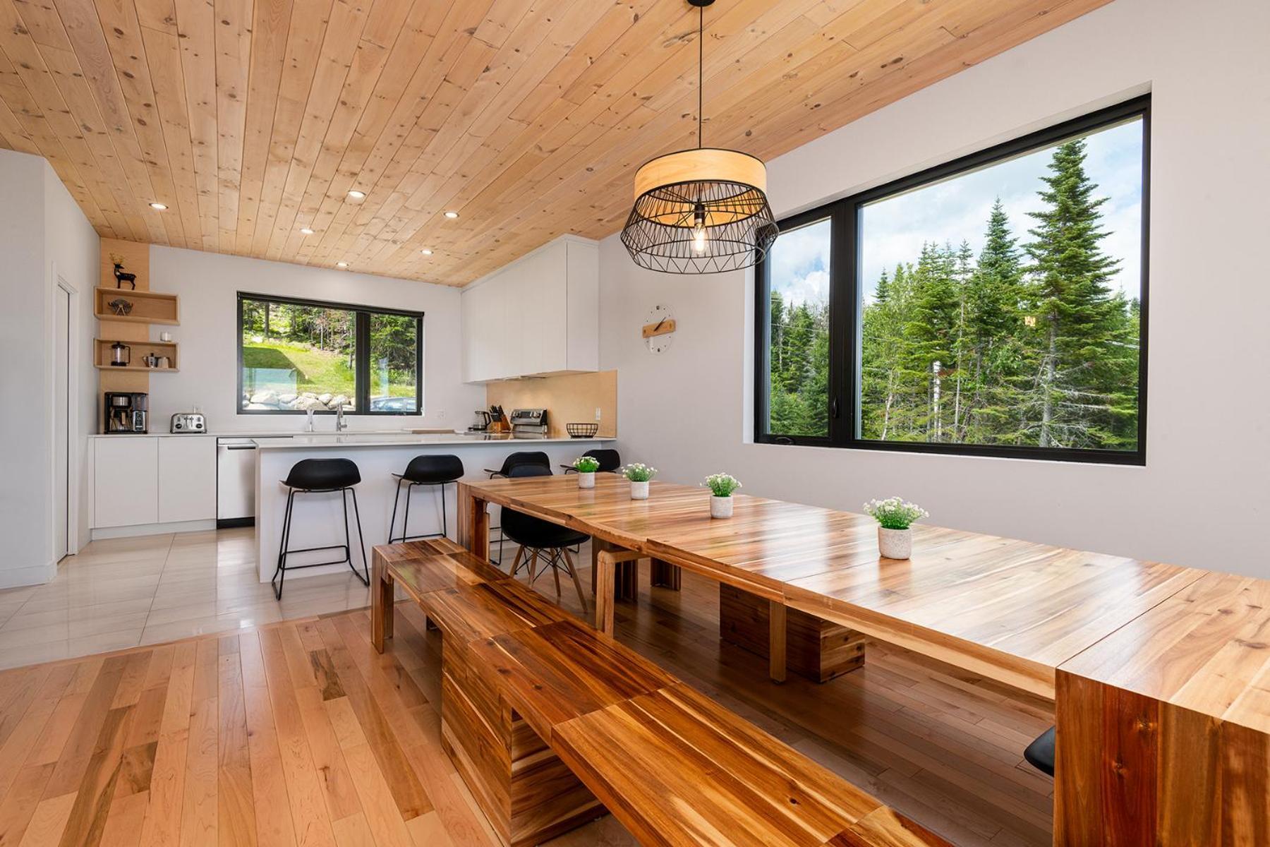 Les Chalets Du Massif De Charlevoix Petite-Riviere-Saint-Francois Habitación foto